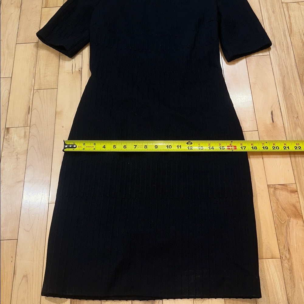Hugo Boss Black Ribbed Dress - Picture 8 of 11